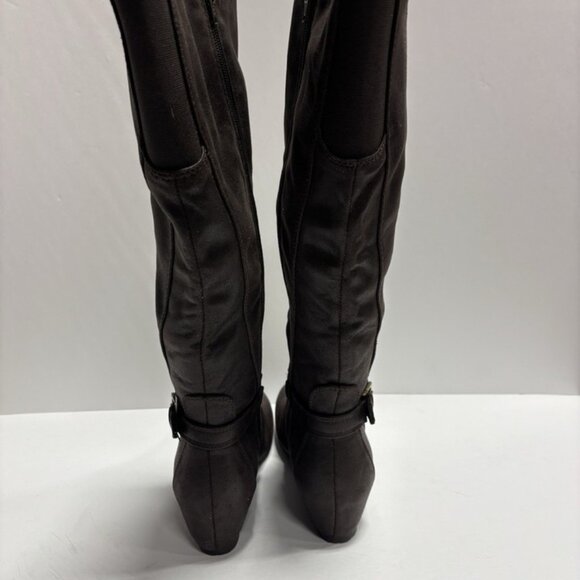 Baretraps Women’s Sammy Brown Wedge Boots, Size 8.5 M - Picture 4 of 6